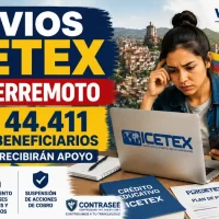 Alivios ICETEX por terremoto para beneficiarios de créditos educativos afectados.