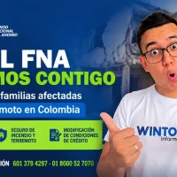 Imagen sobre el apoyo del Fondo Nacional del Ahorro a afectados por terremoto 2026