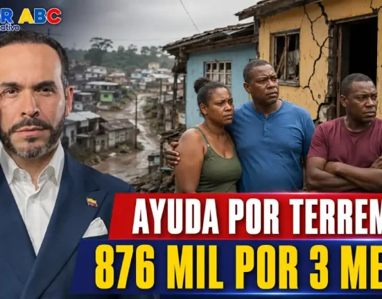 Ayuda económica por terremoto de 875.452 pesos durante tres meses para familias afectadas