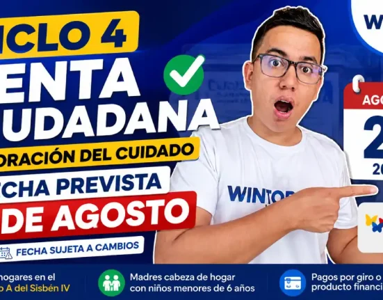 Información del ciclo 4 de Valoración del Cuidado de Renta Ciudadana