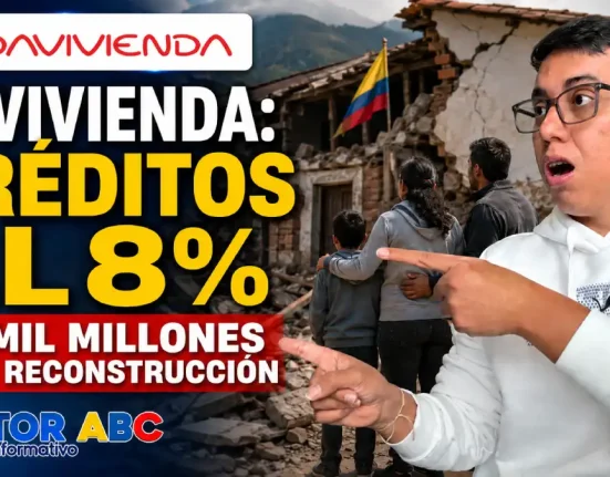 Davivienda anuncia créditos de vivienda al 8% para damnificados del terremoto