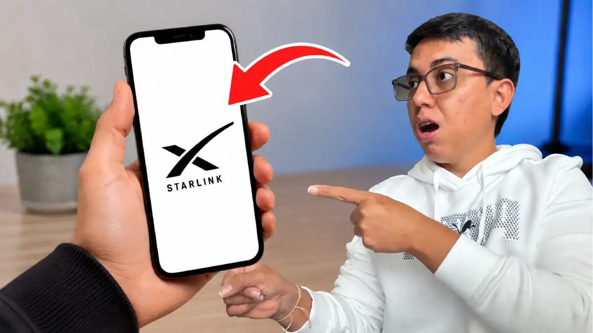 Starlink ofrecerá internet gratis en Colombia hasta el 12 de septiembre para afectados por el terremoto 1 Imagen de celular mostrando internet gratis Starlink