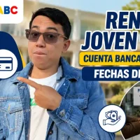 Modalidades de pago de Renta Joven 2026 por cuenta bancaria o giro