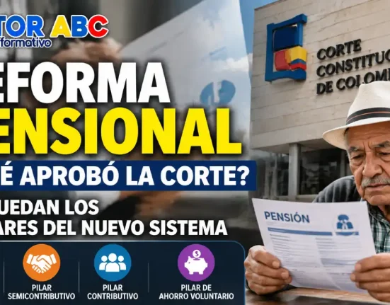 Reforma pensional Colombia tras decisión de la Corte Constitucional