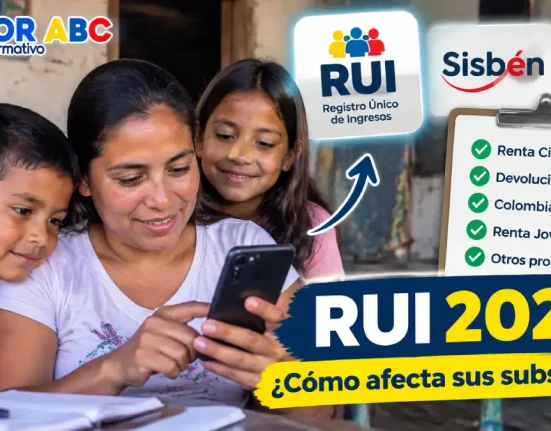 RUI 2026 y transición del Sisbén para la clasificación de hogares y subsidios en Colombia