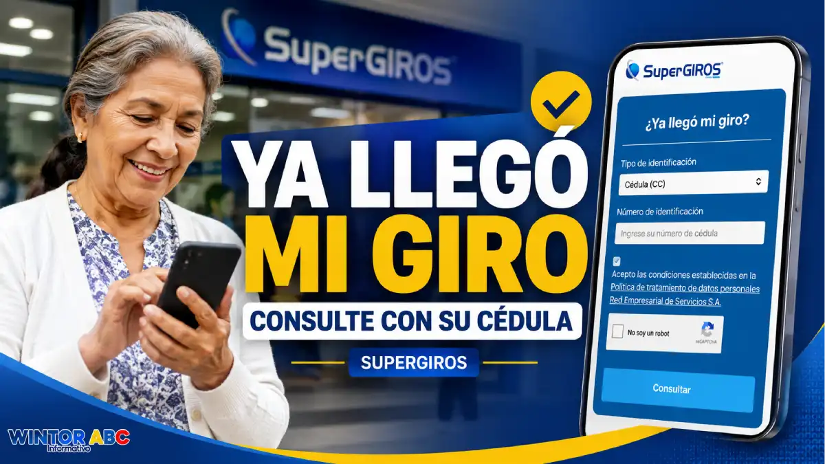 Ya llegó mi giro de SuperGIROS consulta con cédula