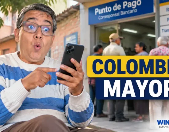 Adulto mayor consulta información del pago de Colombia Mayor 2026.