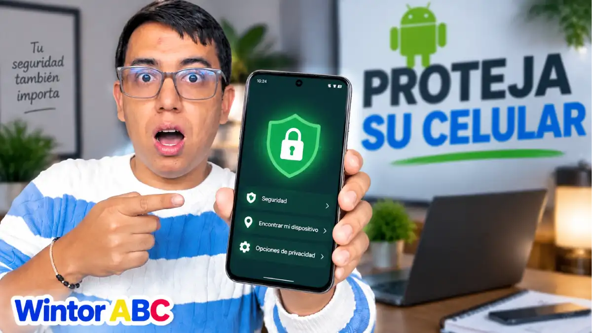 Android activa una función de seguridad que protege sus datos si pierde o le roban el celular 1 Usuario de Android revisa funciones de seguridad para proteger sus datos personales.