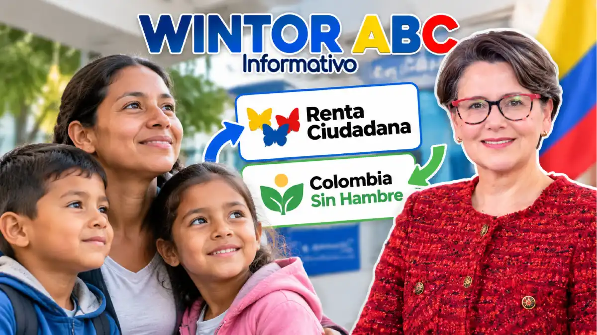 Renta Ciudadana: directora del DPS explica qué pasó con Colombia Sin Hambre y la reducción de hogares 1 Directora de Prosperidad Social y familia en imagen sobre Colombia Sin Hambre y Renta Ciudadana