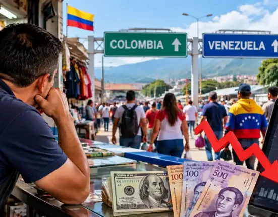 Comercio de Cúcuta afectado por cambios en el dólar y la frontera con Venezuela.