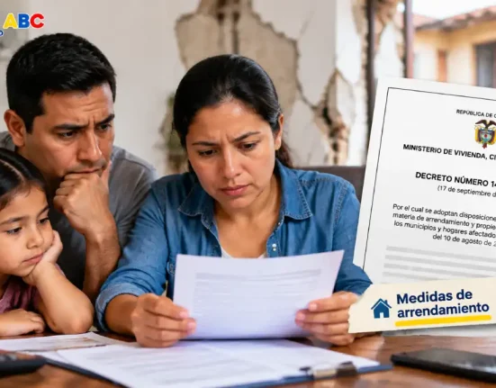 Familia revisa medidas de arrendamiento anunciadas para hogares afectados por el sismo