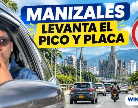 Manizales levanta el pico y placa temporal para vehículos particulares después de la emergencia del sismo