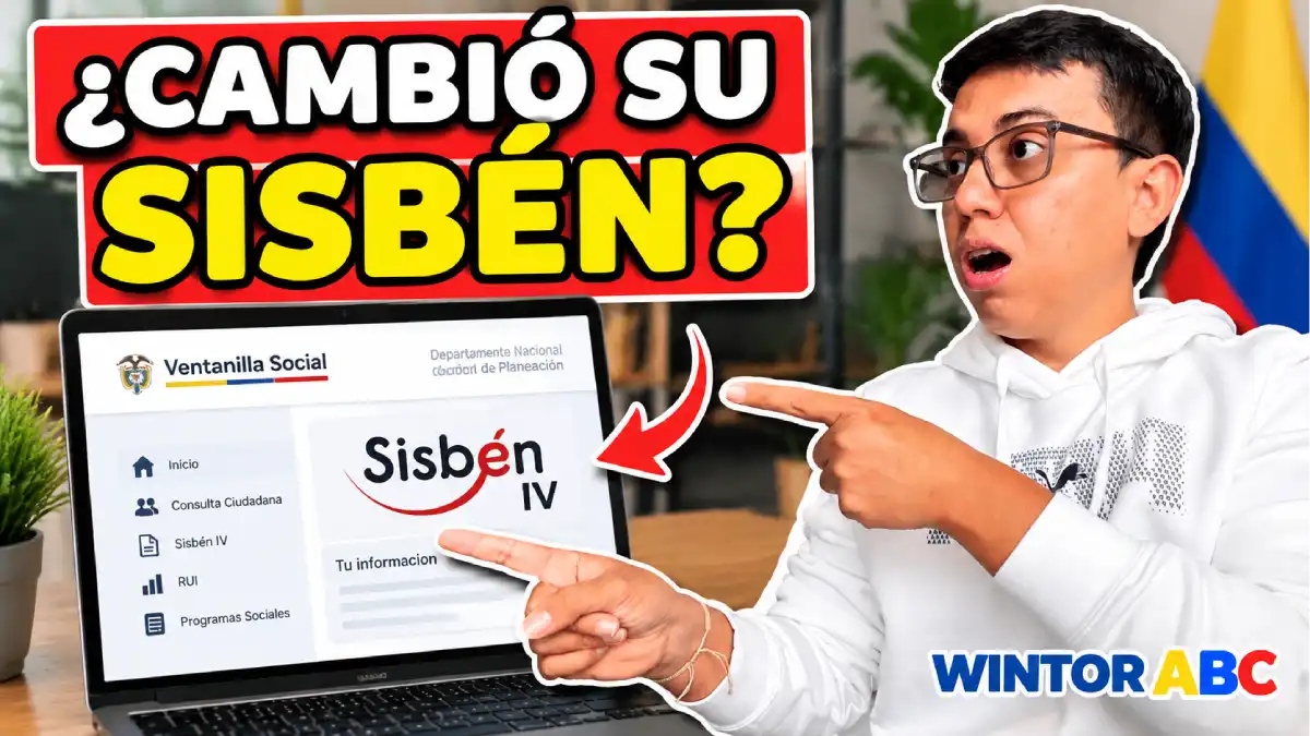 Mujer consulta información del Sisbén IV desde su celular