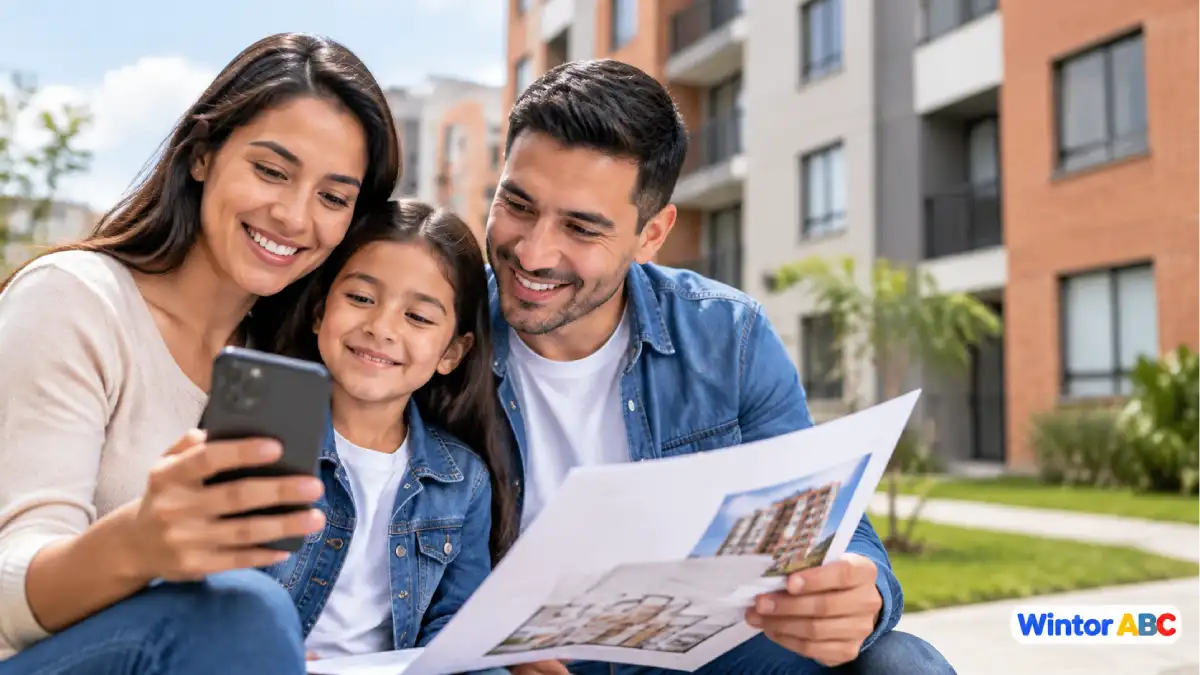 Bogotá abre nueva convocatoria de Ahorro para mi Casa: así puede postularse y recibir apoyo mensual 1 Familia consultando información del programa Ahorro para mi Casa Bogotá 2026.