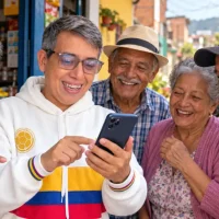 Adulto mayor consulta información sobre el nuevo pago de Colombia Mayor que inicia el 28 de octubre de 2026.