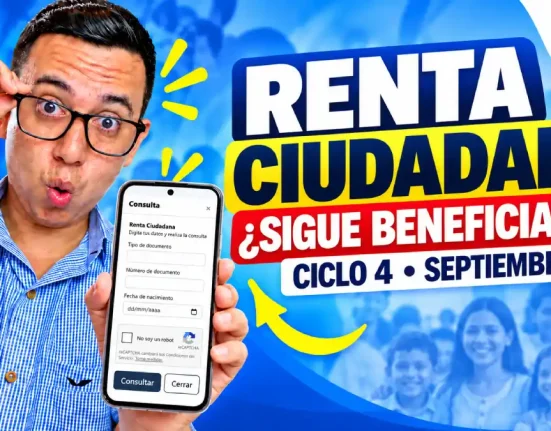 Consulta de beneficiarios de Renta Ciudadana para el ciclo 4 de septiembre de 2026