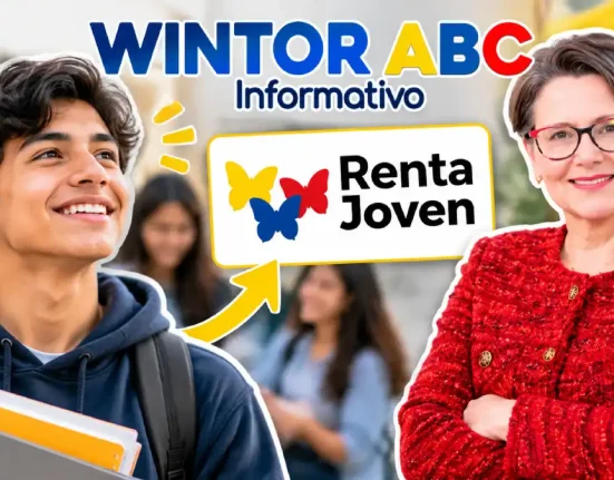 Directora de Prosperidad Social y joven estudiante relacionados con Renta Joven