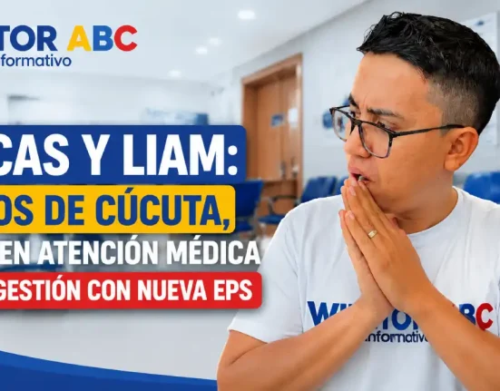 Lucas y Liam niños de Cúcuta reciben atención médica con apoyo de Nueva EPS