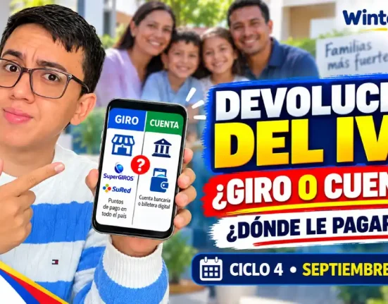 Devolución del IVA septiembre 2026: consulta sobre pago por giro o cuenta