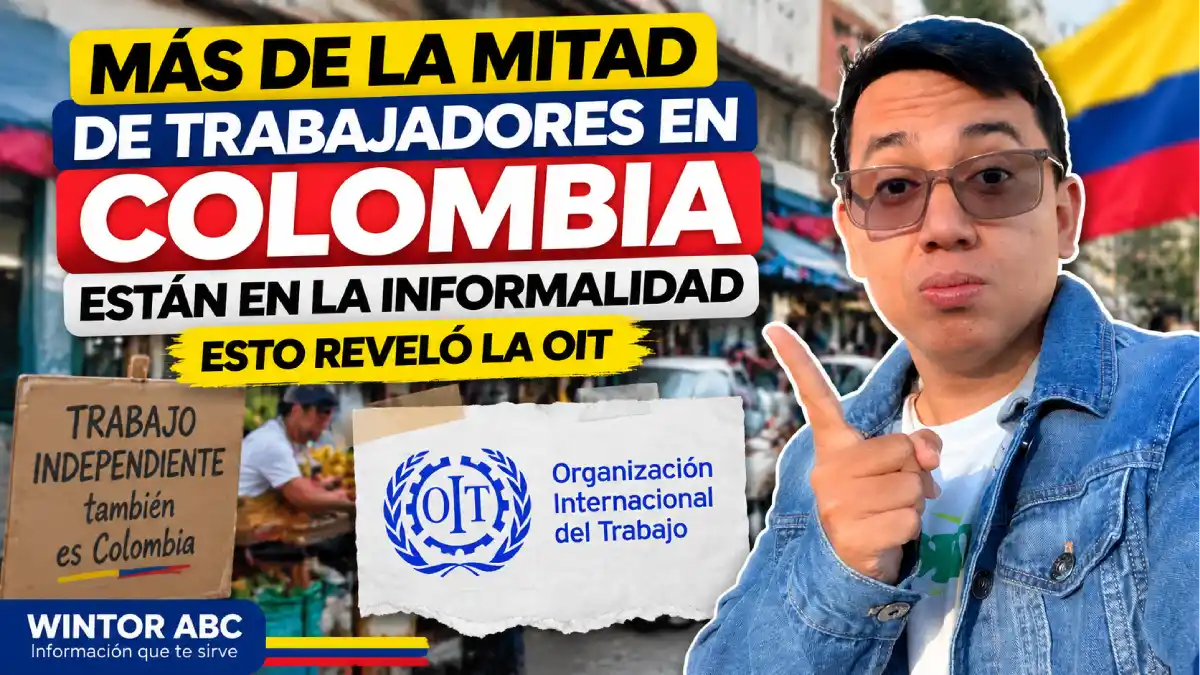 Más de la mitad de trabajadores en Colombia están en la informalidad: la cifra que reveló la OIT 1 Informalidad laboral en Colombia: trabajadores independientes y cifras reveladas por la OIT