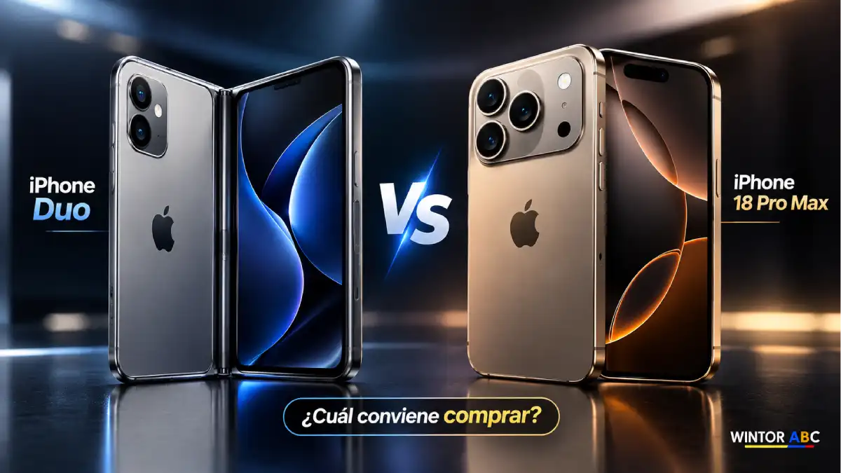 iPhone Duo vs iPhone 18 Pro Max: diferencias esperadas y cuál podría convenir comprar 1 Comparación entre iPhone Duo y iPhone 18 Pro Max