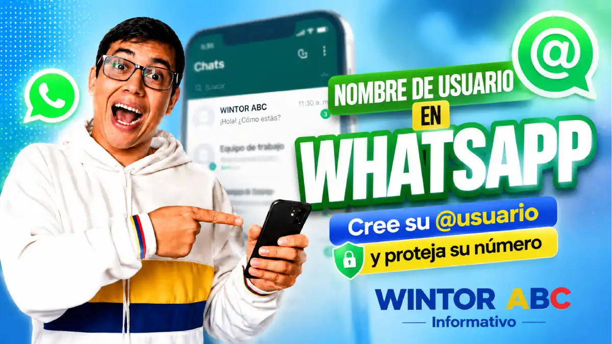 Nombre de usuario en WhatsApp: cómo reservar su @usuario y ocultar su número de teléfono 1 Nueva función de WhatsApp para crear nombres de usuario con @ y ocultar el número de teléfono