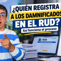 Quién registra a los damnificados en el RUD tras el terremoto del 10 de agosto de 2026.