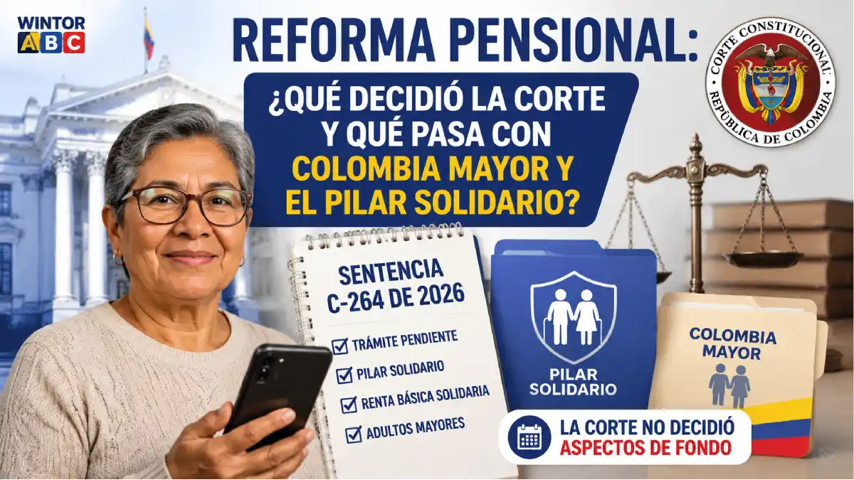 Reforma pensional Corte Constitucional, Pilar Solidario y Colombia Mayor en Colombia.