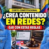 Corte Constitucional fija reglas sobre uso de imágenes y entrevistas de creadores de contenido en Colombia