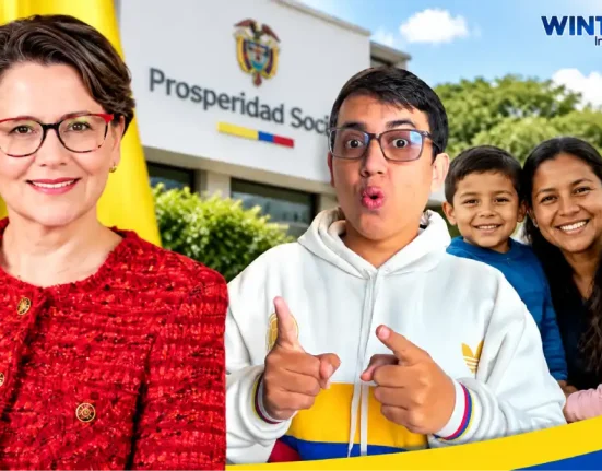 Directora de Prosperidad Social junto a familias colombianas en contexto del programa Renta Ciudadana.