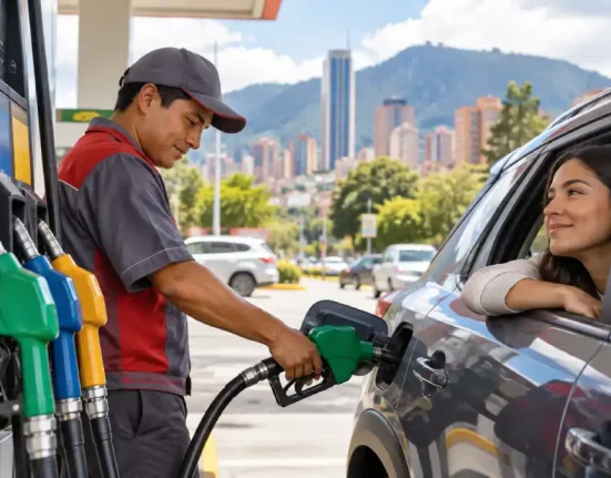 Precio de la gasolina en Colombia durante octubre de 2026 tras la orden presidencial de revertir el aumento.