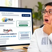 Wintor ABC observa una consulta ilustrativa del RUI y del Sisbén IV con la fecha de vigencia del 31 de octubre de 2026.