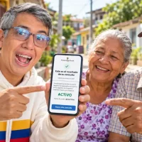 Persona mayor consulta su estado en Colombia Mayor mediante el portal oficial de Prosperidad Social.
